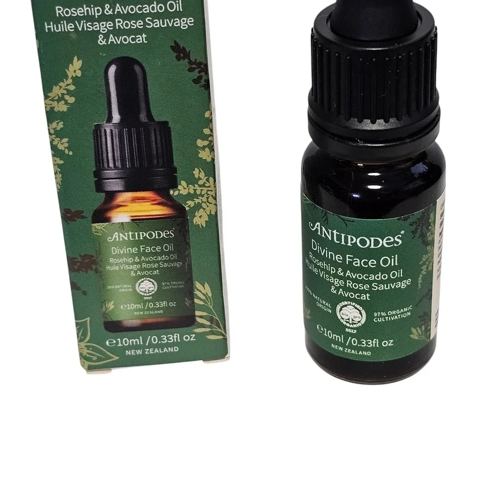 Antipodes Divine Rosehip & Avocado Oil Face Oil 0.33 fl.oz. 10 ml. Travel Size